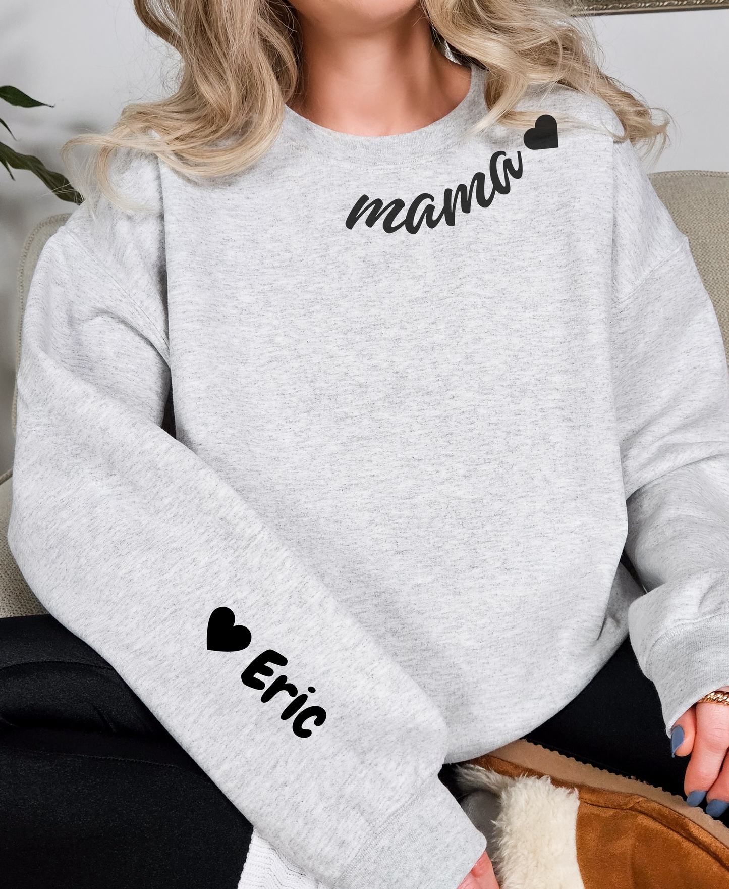 Mama Personalised Sleeve - Sweatshirt